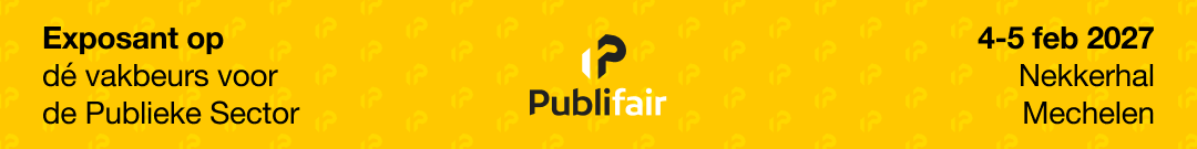 Banner Exposant op Publifair, 1080 x 135 pixels